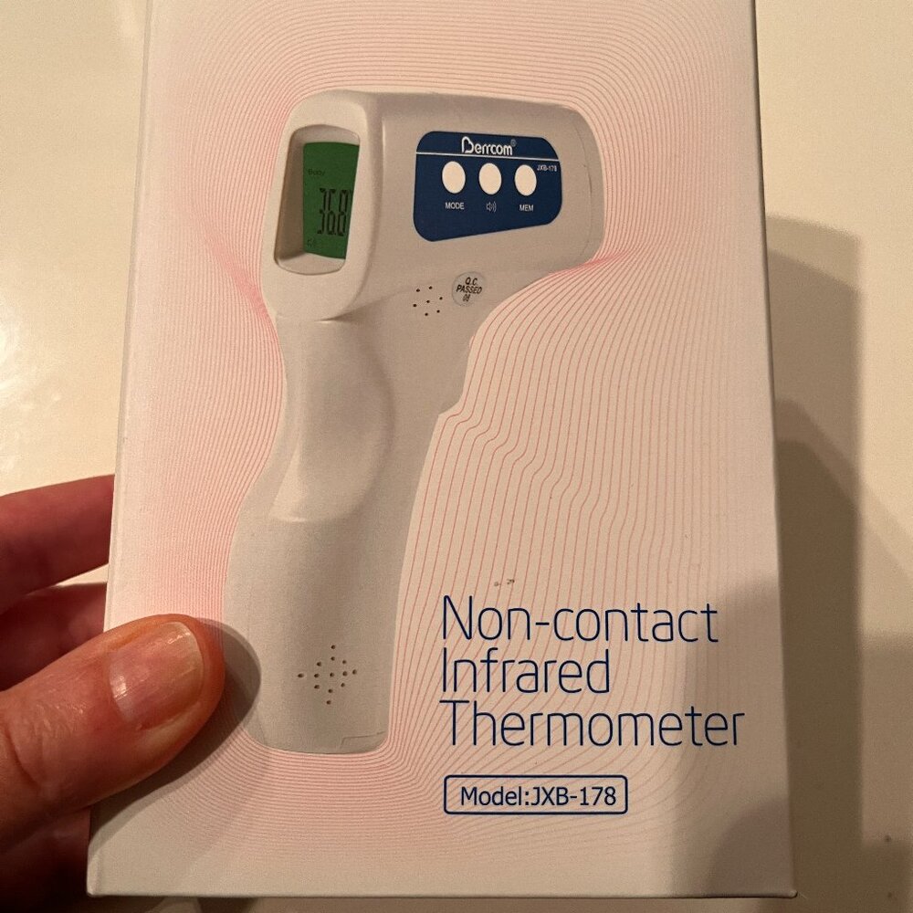 Non-contact Infrared Thermomet by Berrcom (new) (no contact)